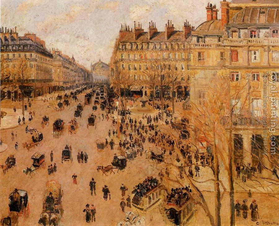 Camille Pissarro : Place du Theatre Francais II